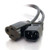 C2G CG03132 3Ft 18 AWG Monitor Power Adapter Cord