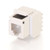 C2G CG03801 Cat3 RJ11/RJ12 White Keystone Jack
