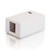 C2G CG03831 1-Port Keystone Jack White Surface Mount Box