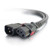 C2G CG10361 10Ft Locking C14 to C13 10A 250V Black Power Cord