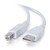 C2G CG13401 5M (16.4Ft) USB 2.0 White A/B Cable