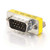 C2G CG20686 HD15 VGA M/M Mini Gender Changer