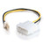 C2G CG27077 6" 3-Pin Fan to 4-Pin Power Adapter Cable