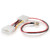 C2G CG27078 6" 3-Pin Fan to 4-Pin Pass-Through Power Adapter Cable