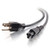 C2G CG27400 6Ft 18 AWG 3-Slot Laptop Power Cord