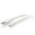 C2G CG27441 1Ft White M/M USB 2.0 A to Micro-B Cable