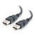 C2G CG28105 1M Black USB 2.0 A Male to A Male Cable
