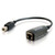 C2G CG29353 1-Port USB 1.1 Over Cat5 Superbooster Extender Dongle RJ45 Female to USB B Male Receiver