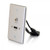 C2G CG39871 HDMI & 3.5MM Audio Pass Through Single Gang Wall Plate