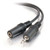 C2G CG40408 12Ft 3.5MM M/F Stereo Audio Extension Cable