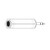 Vanco AD528 1/4" Stereo Jack- 3.5mm Stereo Plug Adapter