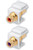 Vanco 824137 Red RCA Keystone Insert