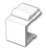 Vanco 820430 White Blank Keystone Inserts, 5 Pack