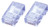 Vanco MTP8RSUL-100 8x8 RJ45 Round/Solid Cat5E Plug, 100 Pack