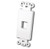 Vanco 820331 Decor Style Multi-Media 1 Port Light Almond Wall Plate Insert