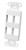 Vanco 820334 Decor Style Multi-Media 4 Port Light Almond Wall Plate Insert