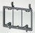 Vanco LV3 PVC Low Voltage Triple Mounting Bracket