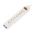 Vanco 821805 6-Outlet Surge Protector Strip with Phone/Fax/Modem Protection