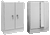 Hoffman A724925FG Type 4X Two-Door Fiberglass Free-Stand Enclosure