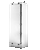 Hoffman A72H3124SSFS Type 4X Stainless Steel Free-Stand Enclosure