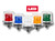 Federal Signal 225XL-024A 24VAC/DC Amber Hazardous Location Default Flashing Electraray LED Light