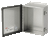 Hoffman A1008CHNFSS6 Type 4X Stainless Steel Continuos Hinge Enclosure with Clamps