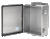 Hoffman A1008CHEMCSS Type 4X EMC Continuous Hinge Enclosure with Clamps