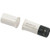 Seco-Larm SM-407-5TQ/W 3/8" Screw-Terminal Recessed-Mount Magnetic Contact