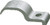 Arlington 3284 1-Hole Aluminum Strap