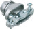 Arlington 846SS 3/8" Twin Screw Duplex Connector