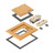 Arlington FLBC8510CA Plastic-Cover Gangable Box Kit