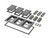 Arlington FLBC8530BL Plastic-Cover Gangable Box Kit