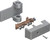 Arlington GBB5P PVC-Adapter Intersystem Grounding Bridge