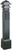 Arlington GPBK35B 35" Gard-N-Post Bollard Kit