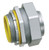 Arlington LT300 3" Straight Zinc Die-Cast Connector