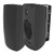 Adept Audio IO50B 5.25" Black Surface-Mount Indoor/Outdoor Speakers