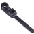 Thomas & Betts L-5-30MH-0-M Black Polyamide Cable Ties, 1000 Pack