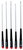 Wiha 26192 5 Piece Precision Slotted and Phillips Screwdriver Set