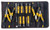 Wiha 45892 26 Piece ESD Safe PicoFinish Precision Screwdrivers Pliers and Bits Set with Heavy Duty Velcro Pouch