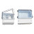Bud Industries DCH-11921 DCH Series Dual Compartment Enclosure