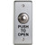 Camden CM-9180 Vandal Resistant Request to Exit Button, Metal, Narrow, Cast Aluminum Faceplate, DPDT