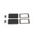 Hammond Manufacturing 1457KWPF 1457K flanged watertight end panels and gasket kit - 2/pack