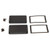 Hammond Manufacturing 1457NWPF 1457N flanged watertight end panels and gasket kit - 2/pack