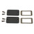Hammond Manufacturing 1457CEP 1457C EMI/RFI end panels and gasket kit - 2/pack
