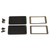 Hammond Manufacturing 1457KEP 1457K EMI/RFI end panels and gasket kit - 2/pack