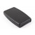Hammond Manufacturing 1553DBKBKBAT black ABS w/ black soft side hand held enclosure & battery door 5.80x3.50x0.98