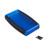Hammond Manufacturing 1553DTBUBK trans. blue ABS w/ black soft side hand held enclosure 5.80x3.50x0.98