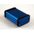 Hammond Manufacturing 1455D601BU blue extruded aluminum enclosure w/ metal end panels