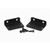 Hammond Manufacturing 1455DFBK black anodized flange kit for 1455D enclosures