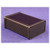 Hammond Manufacturing 1455K1202BK black extruded aluminum enclosure w/ plastic end panels
